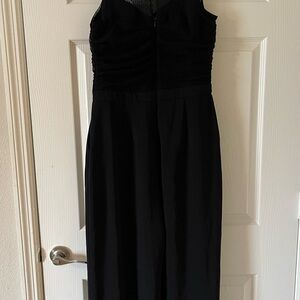 Zara Black Mesh Detail Top